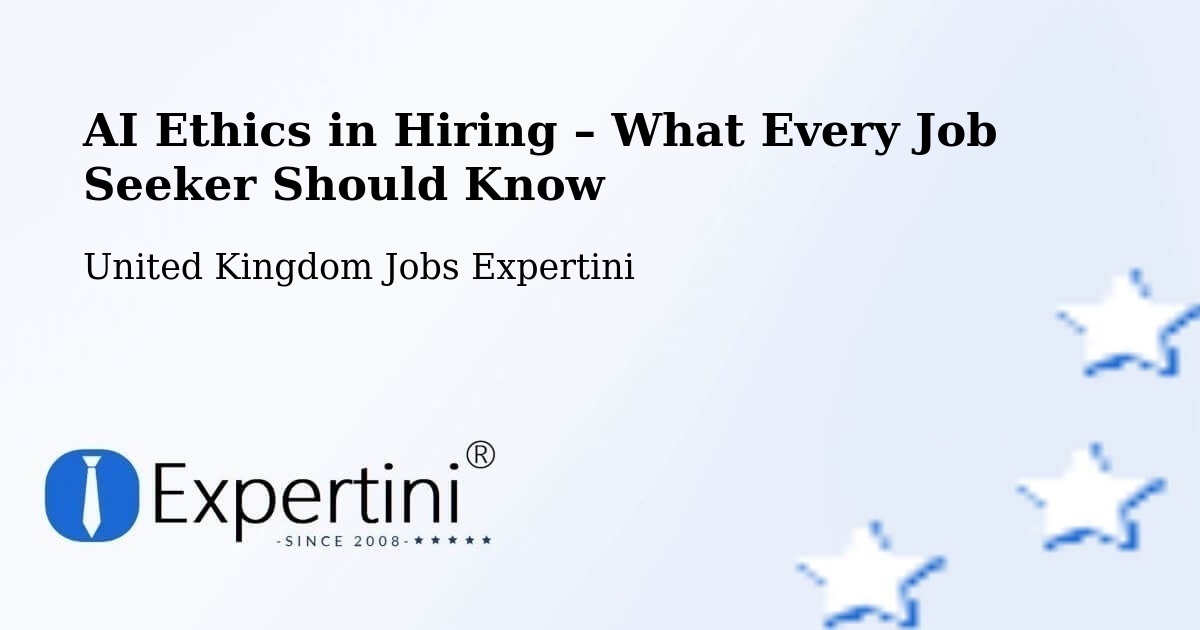 AI Ethics in Recruitment & Hiring – Wendover - Wendover, United Kingdom Jobs Expertini